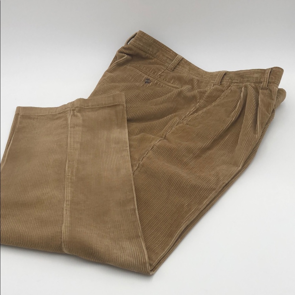 St. John's Bay Tan Corduroy Pants 42”x32” Casual Style